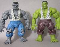 Grey Hulk (Todd Mcfarlane Version) (Marvel Select) Custom Action Figure