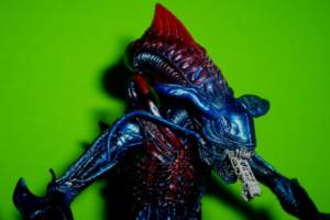 Aqua Alien Xenomorph (Aliens) Custom Action Figure