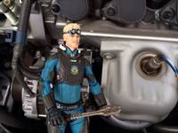 Damon Baird / Prometheus (Aliens) Custom Action Figure