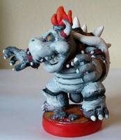Dry Bowser Amiibo (Nintendo) Custom Miniature / Figurine