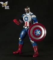 Captain America Falcon Sam Wilson (Marvel) Custom Action Figure