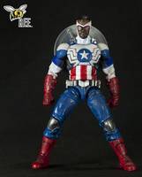 Captain America Falcon Sam Wilson (Marvel) Custom Action Figure