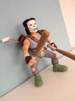 Casey Jones ('87 Toon) (Teenage Mutant Ninja Turtles) Custom Action Figure
