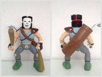 Casey Jones ('87 Toon) (Teenage Mutant Ninja Turtles) Custom Action Figure