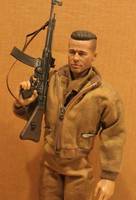 Brad Pitt from FURY (WIP) (Original) Custom Action Figure