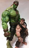 Marvelous Street Fighters- Indestructible Evil "Hulk" Ryu (Street Fighter) Custom Action Figure