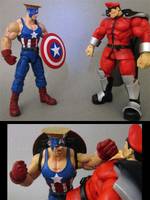 GUILE: the Next Captain America (Amalgam) Custom Action Figure