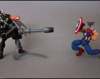 GUILE: the Next Captain America (Amalgam) Custom Action Figure