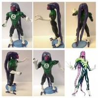 Green Lantern G'hu (Super Powers) Custom Action Figure