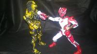 Super Geki Red (Power Rangers) Custom Action Figure