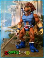 Turtlecats....Lionard-O (Thundercats) Custom Action Figure