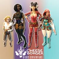 Dee of Rat Queens (Image) Custom Action Figure