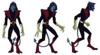 X-Men Evolution Nightcrawler (Marvel Universe) Custom Action Figure