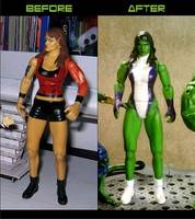 She-Hulk (Marvel Legends) Custom Action Figure