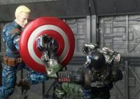 G.I. Joe Style Commander Steve Rogers (G.I. Joe 30th Anniversary) Custom Action Figure