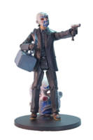 Bozo (Joker) - The Dark Knight (Movie Masters) Custom Action Figure