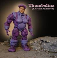 Thumbelina (Kristina Anderson) MLF (Marvel Legends) Custom Action Figure