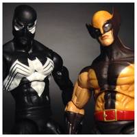 Dark Averngers Spiderman (Marvel Universe) Custom Action Figure