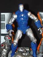 Iron Man -Silver Centurion Blue- (Iron Man) Custom Action Figure