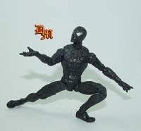 Black Suit Spiderman (Spider-Man - Movie) Custom Action Figure