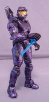 Spartan (Purple) (Halo) Custom Action Figure