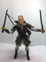 Two Towers the Video Game Legolas (Lord of the Rings) Custom Action Figure