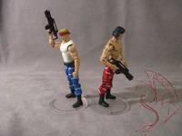 Contra V2 - Mad Dog & Scorpion (Nintendo) Custom Action Figure