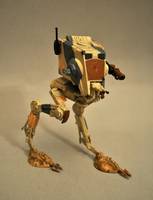 1/48th Scale 'Desert Camo' at-ST (Model) (Star Wars) Custom Miniature / Figurine