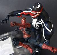 Spidey Showdowns: Venom (Marvel Icon) Custom Action Figure