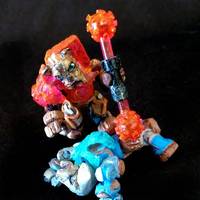 All Dogs Must Beg! Abyssinian (Original) Custom Miniature / Figurine