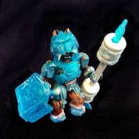All Cats Must Scream! German Shepherd (Original) Custom Miniature / Figurine
