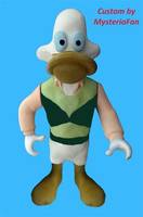 Drake Mallard (Darkwing Duck) Custom Action Figure