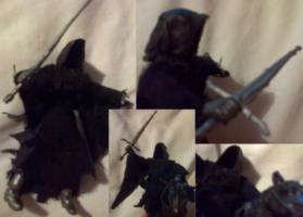 Ringwraith w/ Removable Witchking Helm (Lord of the Rings) Custom Action Figure