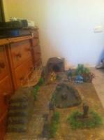 Yoga Land (Street Fighter) Custom Diorama / Playset