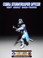 Cobra Stormtrooper Officer – Heavy Assault Shock-Trooper (Crossover) Custom Action Figure