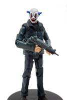 Clown Thug (Bus Driver Mask) - the Dark Knight (Movie Masters) Custom Action Figure