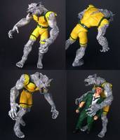 Spidey Showdowns: Man-Wolf (Spider-Man) Custom Action Figure