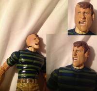 Sandman vs Spiderman (Spider Man 3) (Spider-Man - Movie) Custom Action Figure