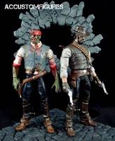 John and Zombie Marston (Red Dead Redemption) (Red Dead Redemption) Custom Action Figure