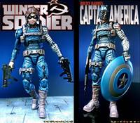 Winter Soldier/MCU Style Bucky Captain America (Marvel Legends) Custom Action Figure