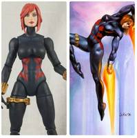 Black Widow (Julie Bell style) (Marvel Legends) Custom Action Figure