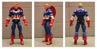 Steve Rogers (Unmasked Classic Captain America) (Captain America) Custom Action Figure