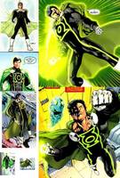 Mon-El as Green Lantern (DC Universe) Custom Action Figure