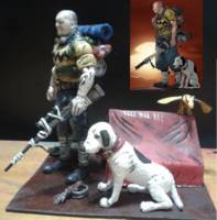 Apocalyptic Charlie Brown - D.T.A.R. J.E.#01 - Peanuts (Wrestling) Custom Action Figure