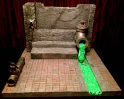 Vintage TMNT Sewer Diorama (Teenage Mutant Ninja Turtles) Custom Diorama / Playset