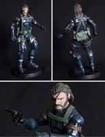 MGS Ground Zeroes Snake (Big Boss) (Metal Gear Solid) Custom Action Figure