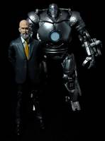 obadiah stane/Iron monger (Iron man movie) (Marvel Legends) Custom Action Figure