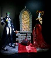 Joker & Harley Quinn Halloween Wedding (Batman) Custom Action Figure