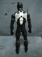 Symbiote / Black Costume Spider-man (Marvel Legends) Custom Action Figure