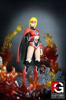 DC Collectibles New 52 Red Lantern Supergirl (DC Direct) Custom Action Figure